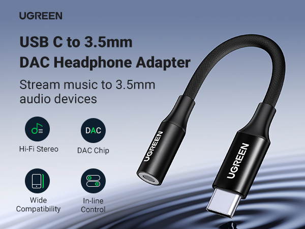usb c to 3.5mm