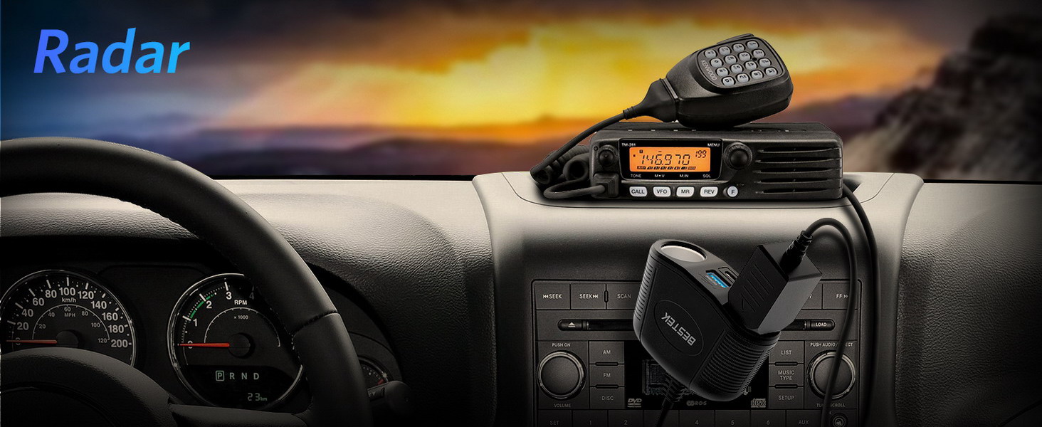 Cigarette Lighter Splitter Adapter