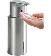 DODO MEKIA Automatic Liquid Soap Dispenser Touchless, 304 Stainless Steel Bottle Body &amp;16.2oz/480...