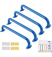 BiJun17 inch Metal Playground Handles,Monkey Bars Indoor Heavy Duty Safety Ceiling Grab Bars for ...