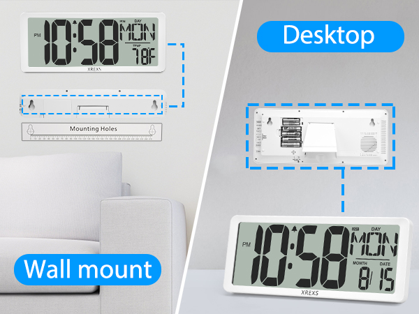 Wall clock &amp; desk clock