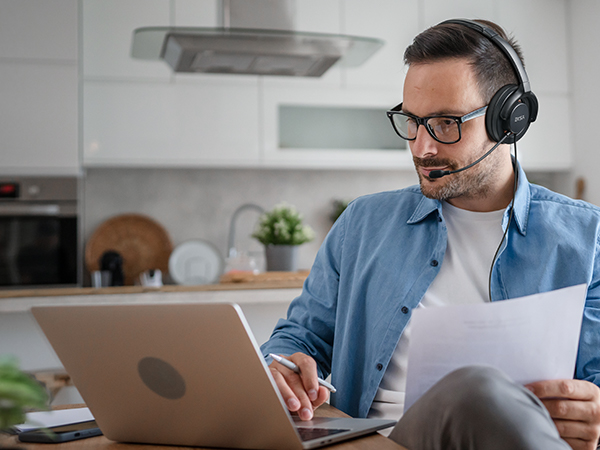 wired usb headset for Remote Worker