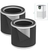 VEWIOR ClearAir-A12 True HEPA Air Purifier Washable Filter, 3-in-1 H13 Filter Replacement for Pet...