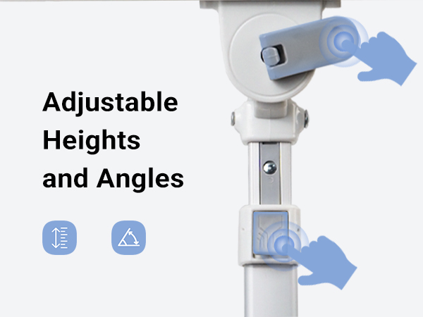 lap desk height adjustable