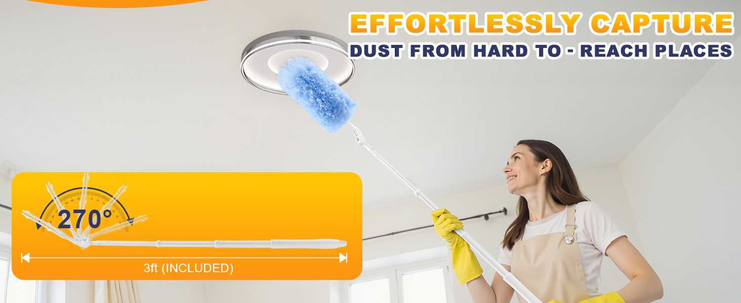 Duster Refill for Swiffer Duster, 360 Dusters Heavy Duty Refills