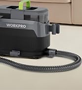 WORKPRO Steam Portable Carpet and Upholstery Cleaner, 16KPa Upholstery Cleaner Machine with Steam...