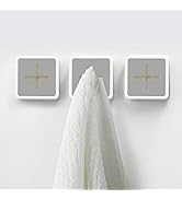 KAIYING Kitchen Towel Hook, Self Adhesive Dish Towel Holder for Kitchen Cabinet Door, Push Towels...
