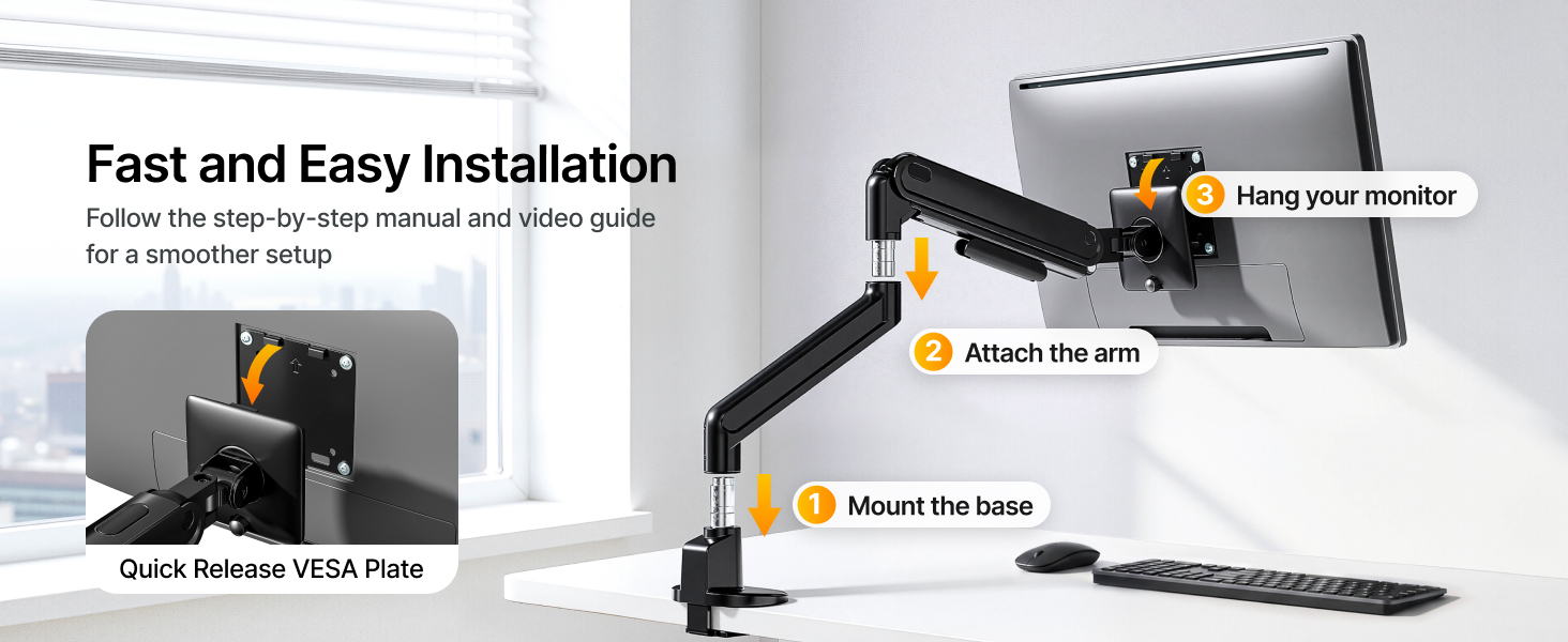 Fast and Easy Installation