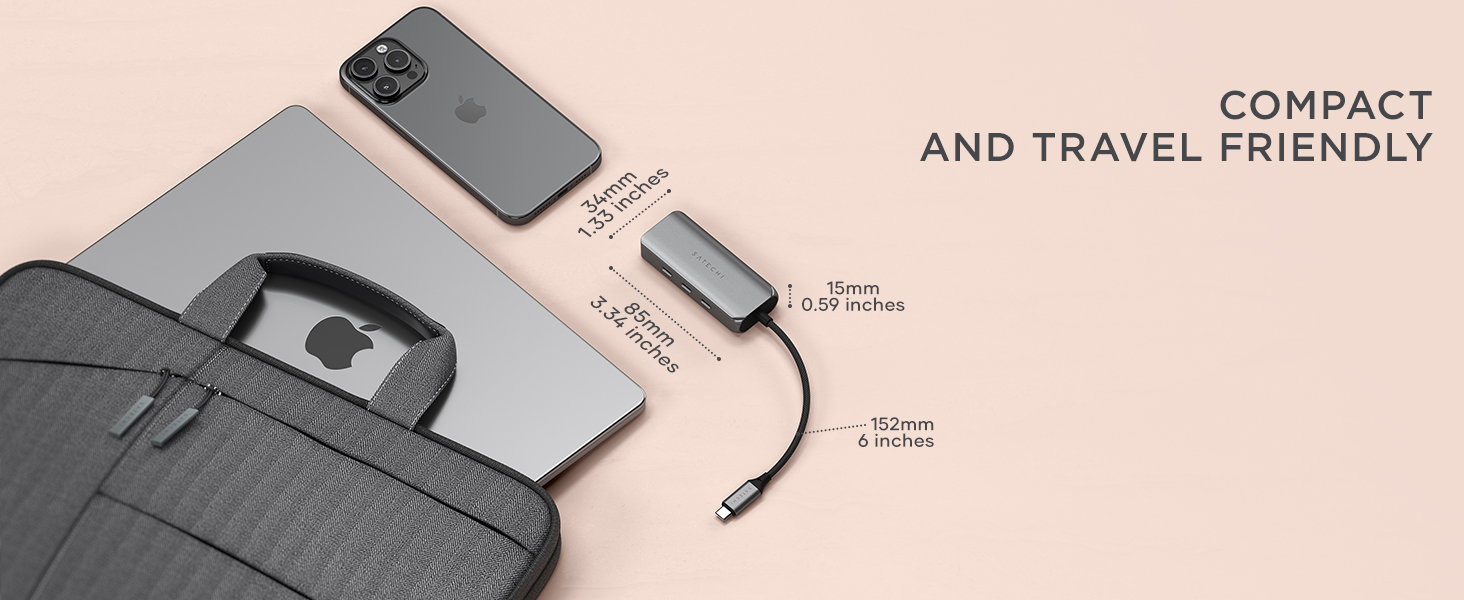 4-in-1 USB-C Hub with 2.5 Gigabit Ethernet