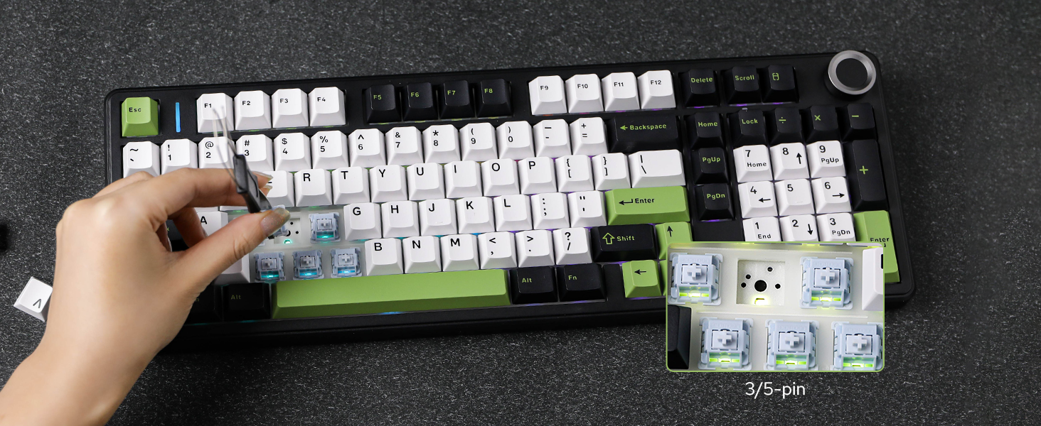 F99 PRO wireless gaming keyboard