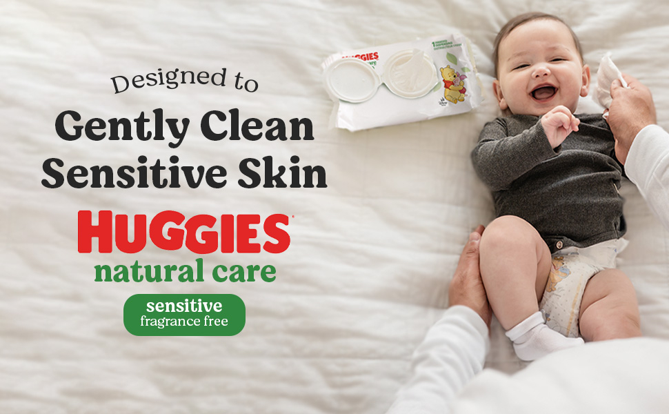 huggies natural care sensitive wipes