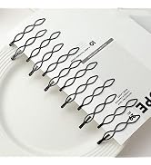 Galepromot 12 Pcs Mini Bobby Pins, Vintage Hair Pins in Black, Invisible Bangs Clips for Women an...