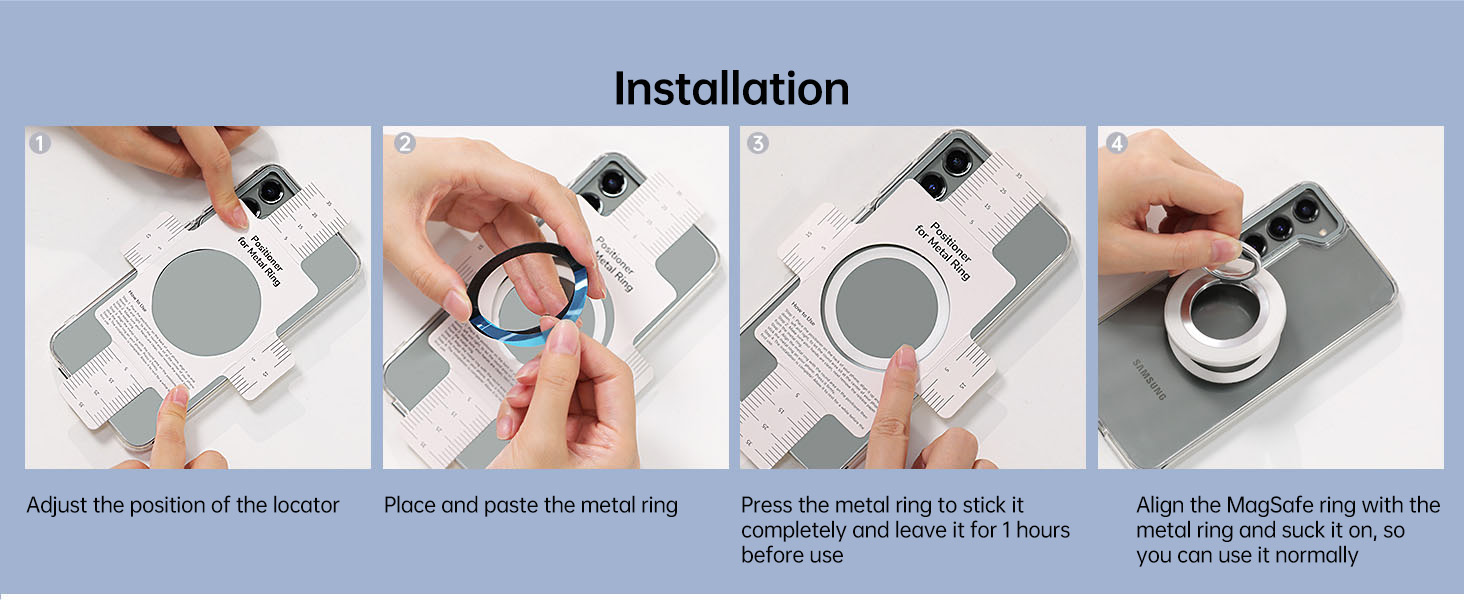 phone ring holder magnetic