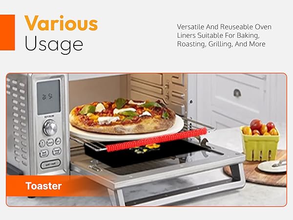 Heavy Duty Oven Liners for Bottom of Oven 