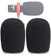 SUNMON VideoMicro Windscreen Foam Cover, Windscreen Pop Filter for Rode VideoMicro Me Mini-Shotgu...