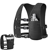 NOOLA Running Vest with 500ml Soft Flask, Lightweight Running Hydration Vest for Men Women,Adjust...