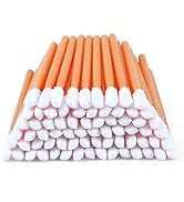AAwipes 2.8" Cleaning Swabs (100 pcs, Orange, Length/Swab Head Width=72 mm/3.2 mm, Round Head) Ti...