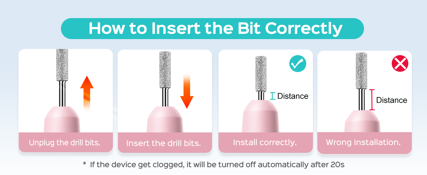 Electric Nail Drill Kit: Professional Stepless Speed Regulation