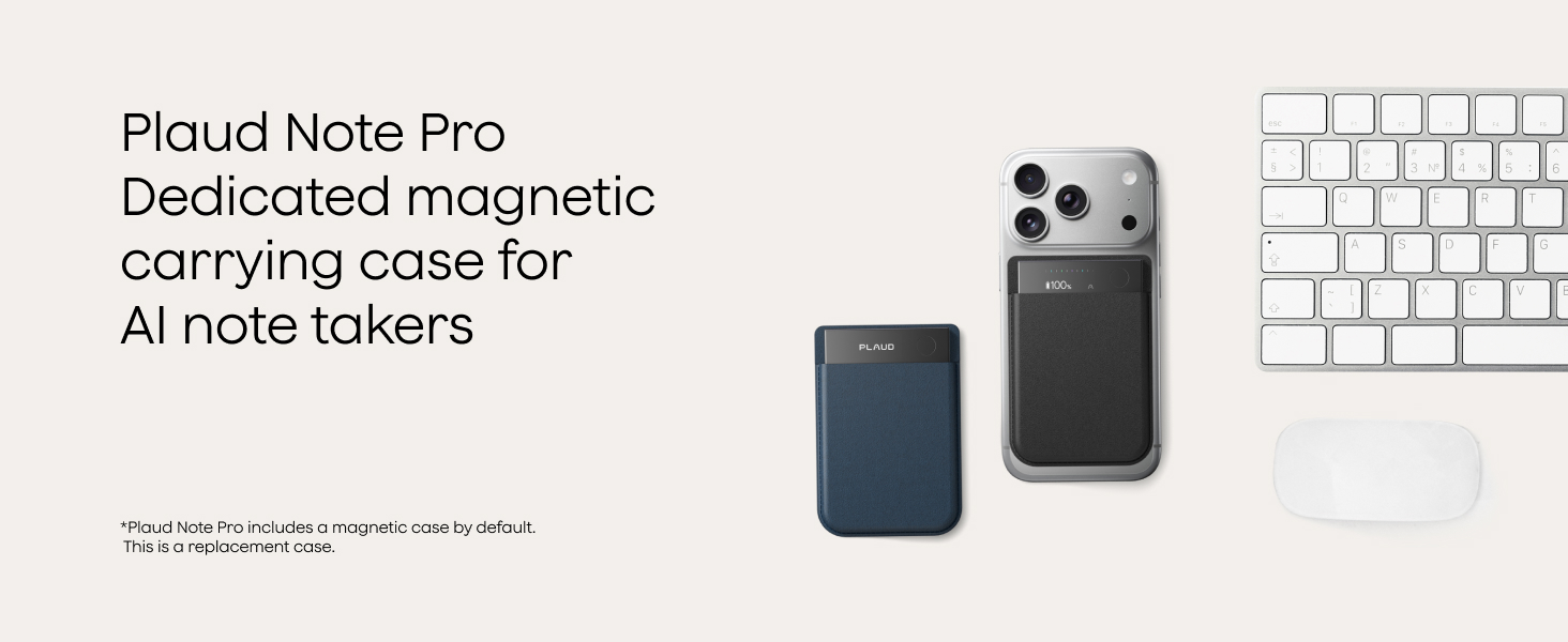 Magnetic Protective Case for Plaud Note Pro