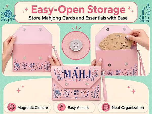mahjong tile bag