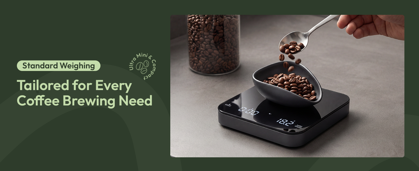 Maestri House Coffee Scale with Timer