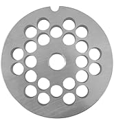 #12 Stainless Steel Meat Grinder Plate Discs Blades Compatible with FGA Food Chopper and Hobart, ...