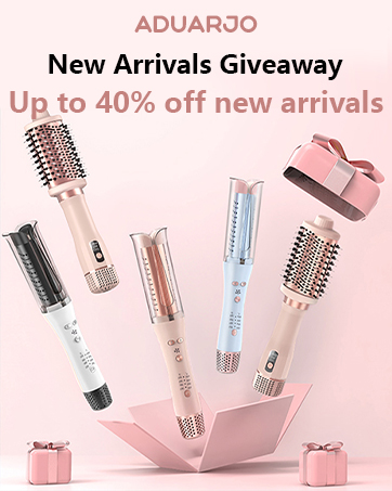 Curling Wand Set with Hair Crimper Waver