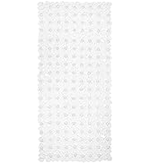 YINENN Pebble Bath and Shower Mats for Bathrooms Safety 35 L x 16 W, Clear