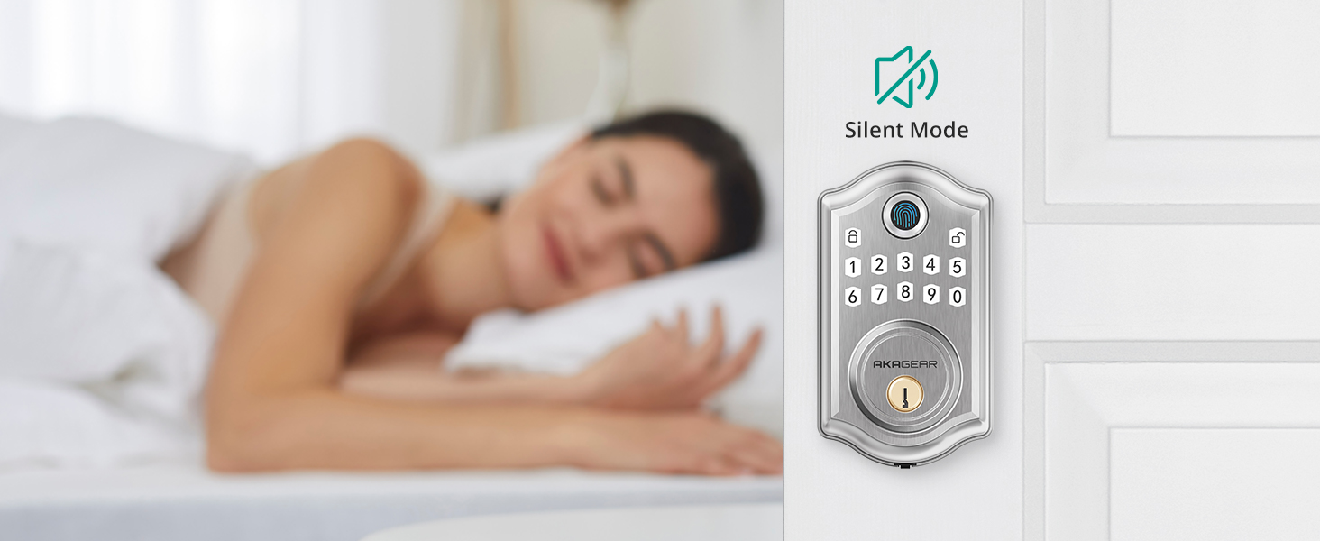 akagear smart door lock set