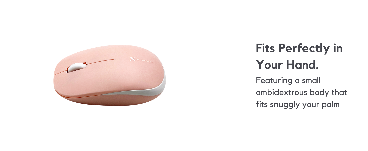 wireless mouse brown