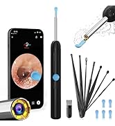Ear Wax Removal, Ear Cleaner with Camera with 1080P, Ear Wax Removal Tool with 6 LED Light, Ear W...