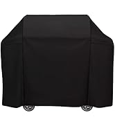G128 Black Grill Cover | 72 Inch | Hydrophobic Polyester | Gas Grill Cover, Waterproof, UV Resist...