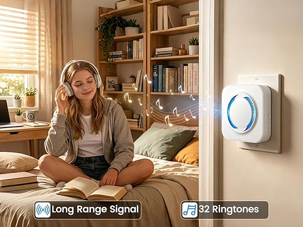 smart wireless doorbell chime