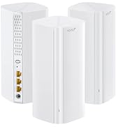 Tenda BE3600 Dual Band WiFi 7 Mesh WiFi System - 3*Full Gigabit Ports, Supports 160+ Devices, VPN...
