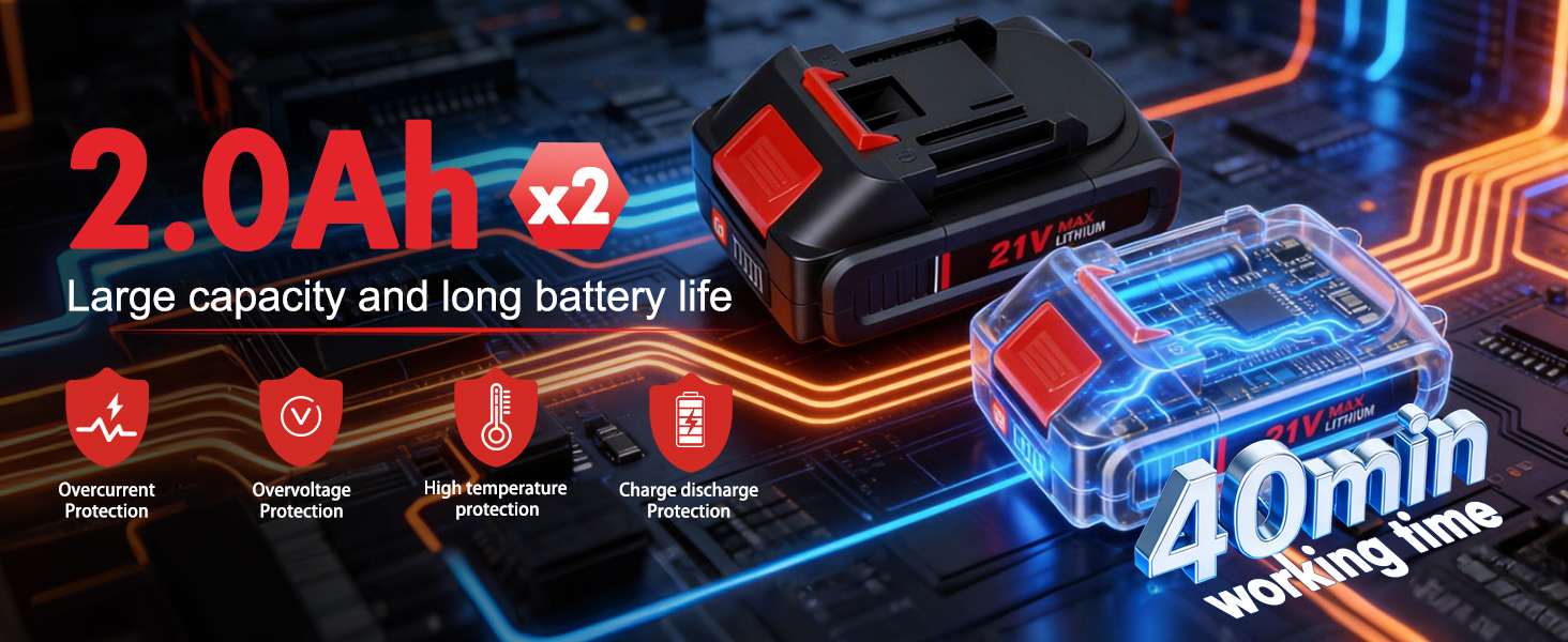 Long battery life