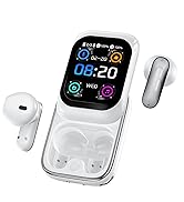 Yworlln NE48 AI Translation Earbuds Real Time with LCD Touch Screen, 8 Modes Translator Headphone...