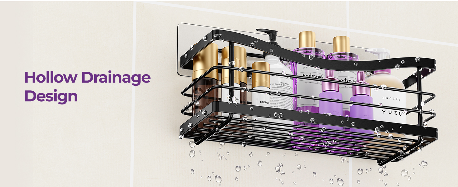 shower shelf for inside shower