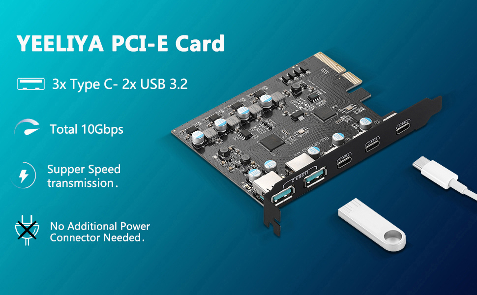 pcie usb card