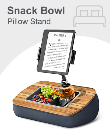 Snack Bowl Kindle Pillow Stand
