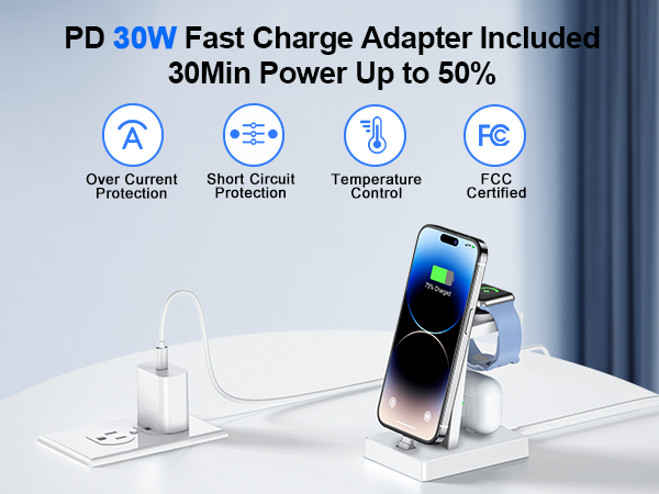 iphone charge station
