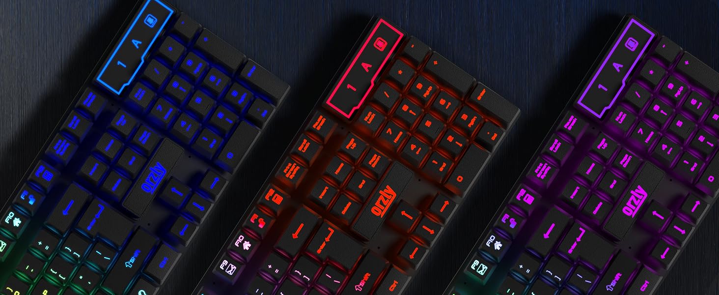 Gaming keyboard and mouse bundle for PS5 Xbox &amp; PC