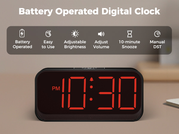 alarm clocks for bedrooms