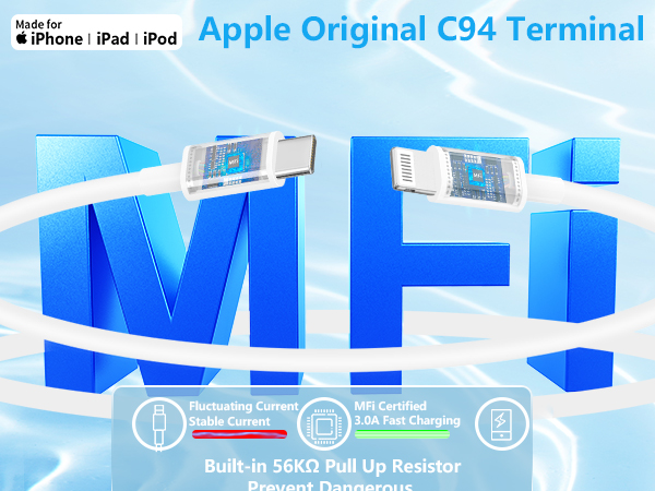 MFi Certified 2Pack 20W USB C Power Adapter Type C Wall Charger Block iPhone Charger Fast Charging