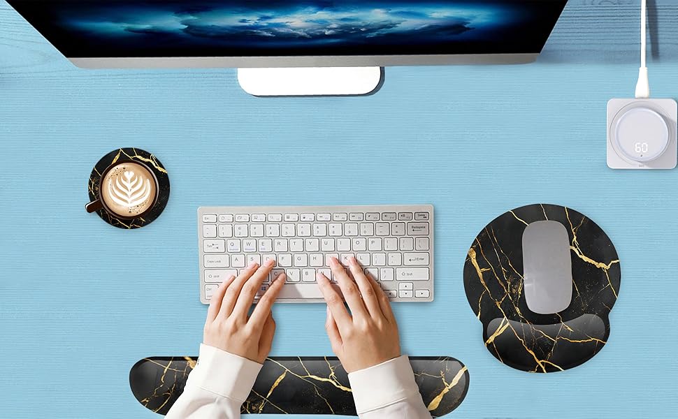 Mouse Pad with Wrist Support