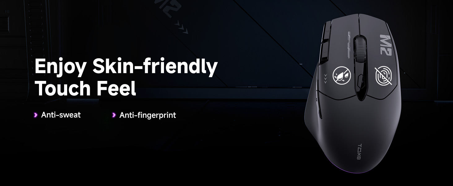 Enjoy Skin-friendly Touch Feel