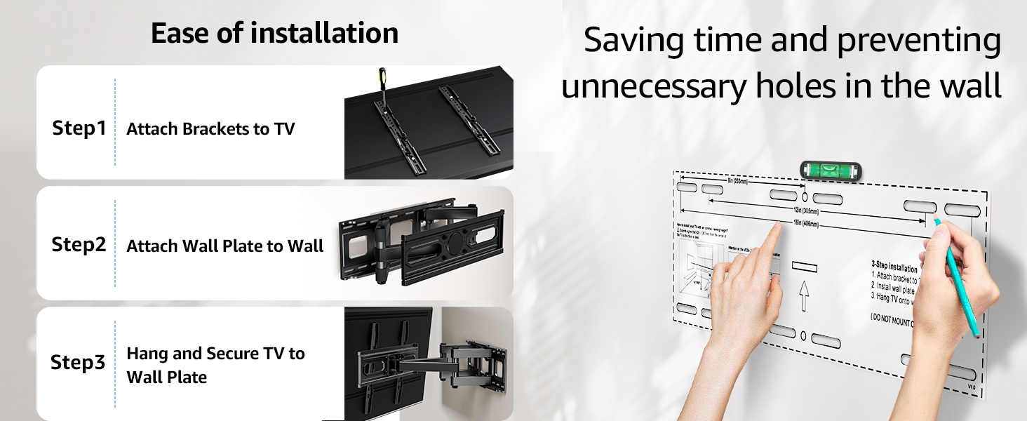 tv wall mount tv mount wall mount full motion tv mount swivel tv mount 55in 65in 50in tv mount