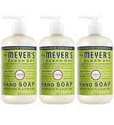 MRS. MEYER'S CLEAN DAY Hand Soap, Lemon Verbena Scent, 12.5 Fl Oz Bottle - 3 Pack