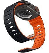 Bandletic Magnetic Watch band Compatible with Apple Watch Bands - Magnet Bands 49mm 46mm 45mm 44m...