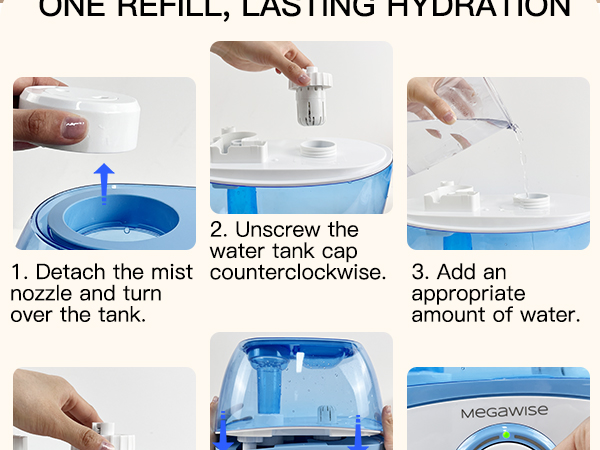 Humidifier for bedroom