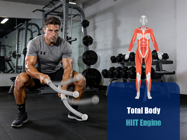 weighted cordless battle ropes